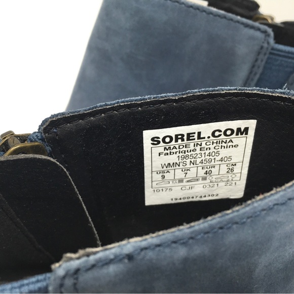 🔴 SOLD NEW Sorel Joan of Arctic Wedge III Zip Waterproof Wedge Boots, Sz 9 - Picture 8 of 11